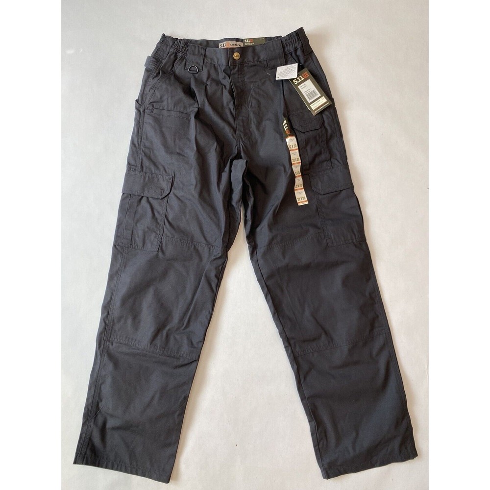 Men's NWT 5.11 Tactical Pants 32x30 Taclite Pro Pant Cargo Ripstop Black Relaxed